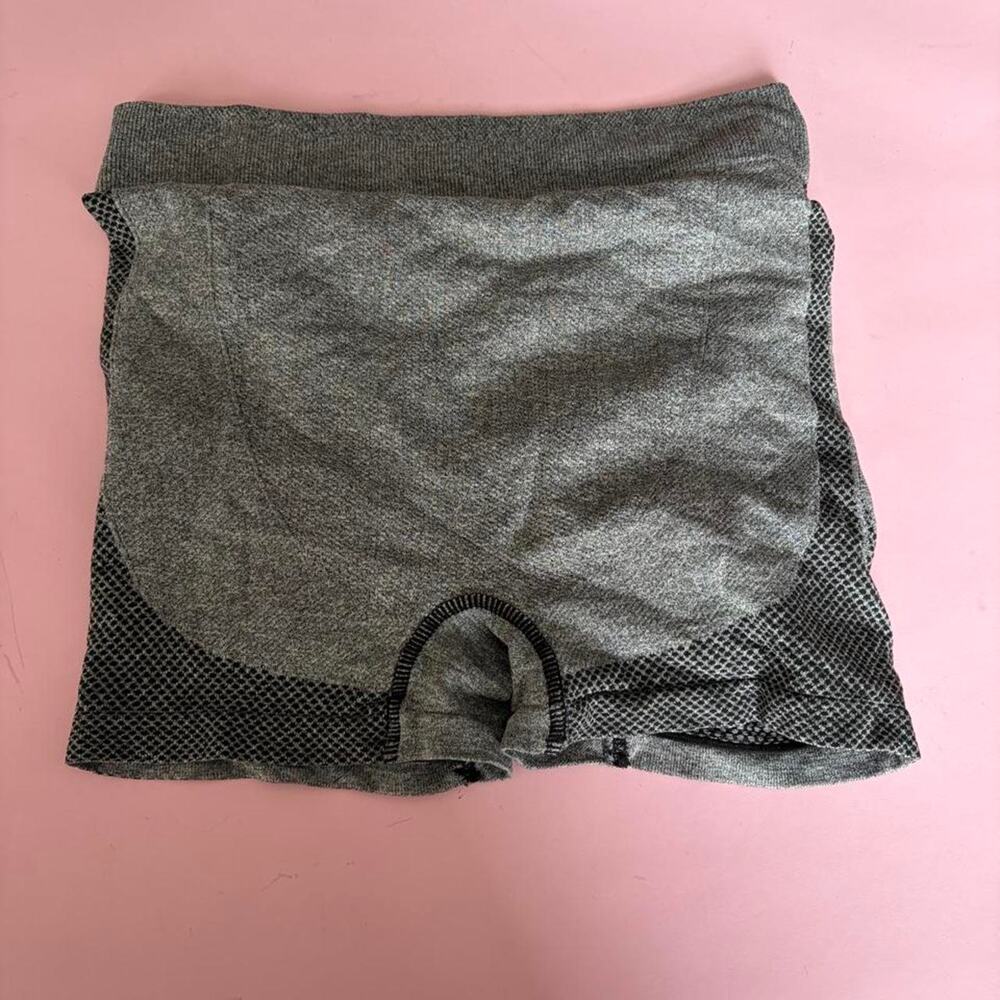 Gray Scrunch Butt Shorts